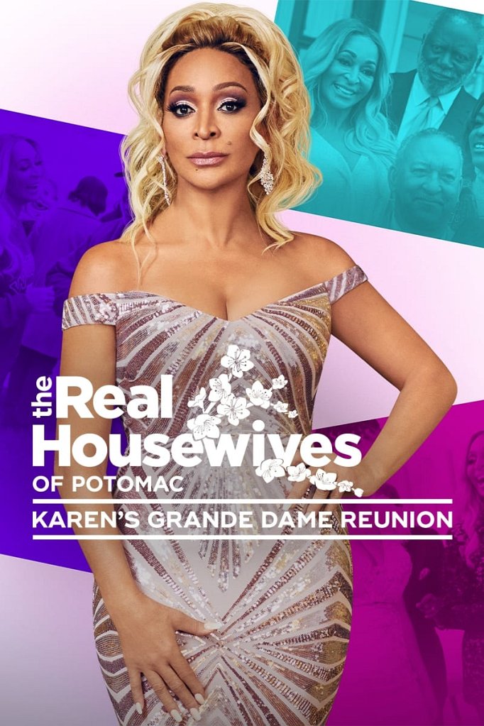Season 2 of The Real Housewives of Potomac: Karen's Grande Dame Reunion poster