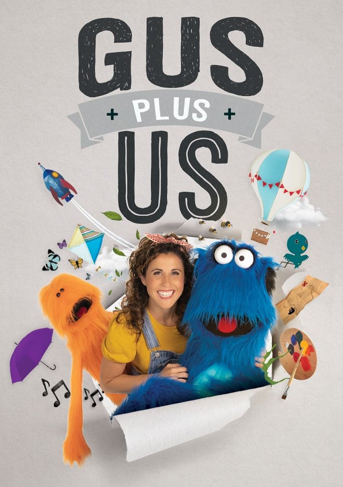 Season 3 of Gus Plus Us poster