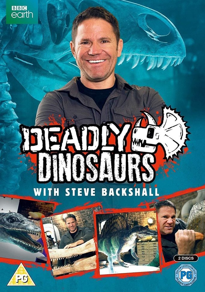 Season 2 of Deadly Dinosaurs with Steve Backshall poster